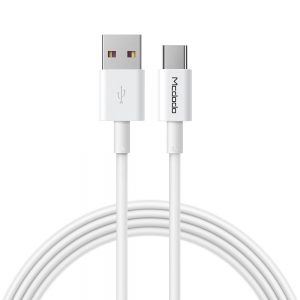 Кабель Mcdodo Element Series USB - Type-C, 5А, 1 метр, белый