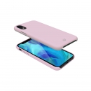 Чехол-накладка Celly Feeling для Apple iPhone XR soft touch розовый