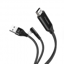 Кабель Mcdodo Shadow Series Lightning - HDMI, 2 метра, чёрный