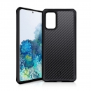 Чехол-накладка ITSKINS HYBRID CARBON для Samsung Galaxy S20+ чёрный